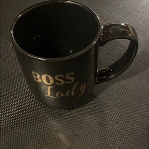 Black 'Boss Lady' Mug